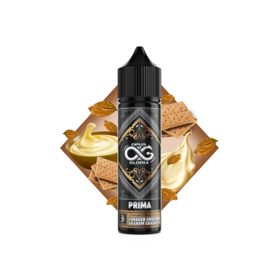 Opus Gloria Prima Tobacco Custard Graham Cracker 20ml/60ml